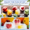 20 Pack Ice Cube Trays Silicone Ice Trays for Freezer