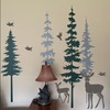 Large Pine Tree Stencils for Painting on Wood Fence Giant
