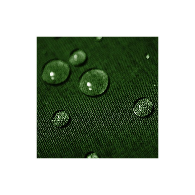 Tablecloth Linen Look Oval 130 x 220 cm Dark Green