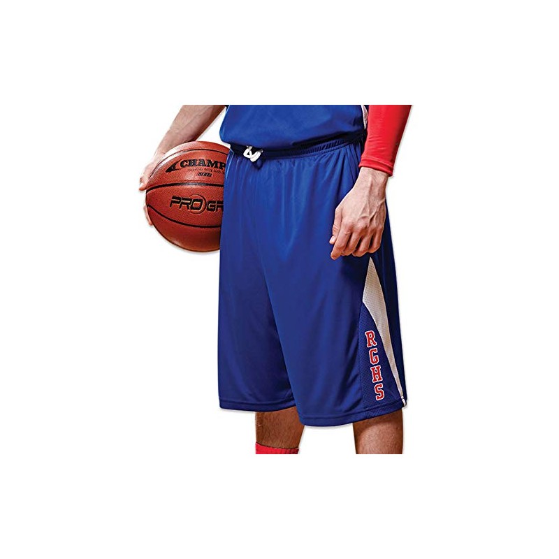 CHAMPRO - Pantalones Cortos de Baloncesto Reversibles para Hombre