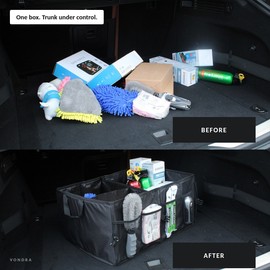 Car Trunk Storage Box for Cargo Organization – Folding Design for Keeping Vehicles Neat and Organized