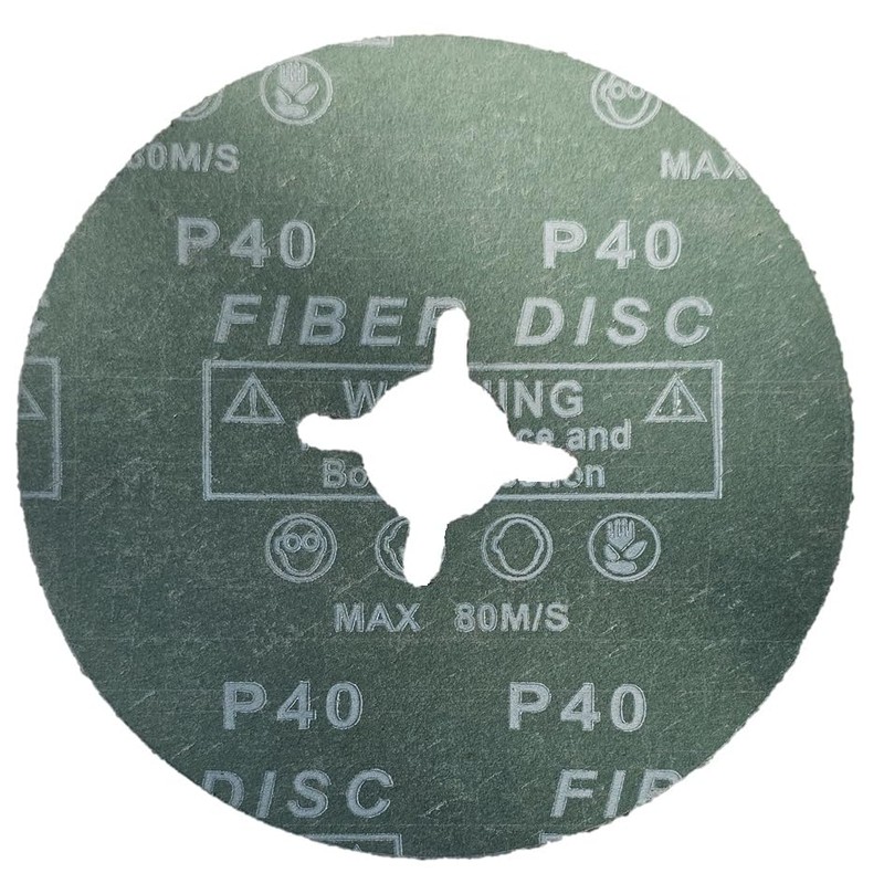 Fibre Discs 115 mm Fibre Sanding Disc Sandpaper (Grit: 40)