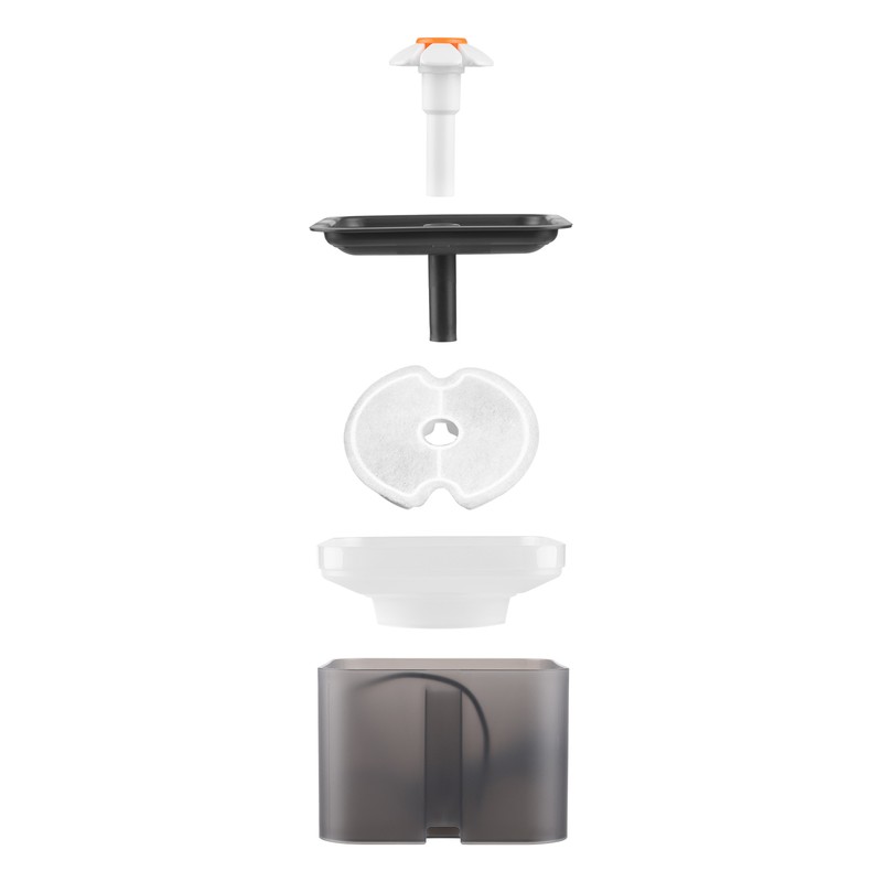 2L/67OZ Large Capacity Pet Water Fountain Intelligent Electric Automatic Drinking