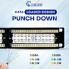NewYork Cables® Cat6 12 Port Patch Panel with Back Bar,