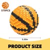 KADELE KADELE Basketball Building Block Set, Adults challenging STEM Block