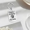 Alotozo Dog Uncle Birthday Gifts - Happy Birthday Keyring from