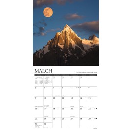 Willow Creek Press Moons Monthly 2025 Wall Calendar (12" x 12")