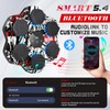 Music Boxing Machine, Smart Bluetooth Boxing Machine with Gloves, Wall