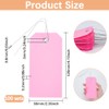SOFPLATE Pack of 100 Pink Waterproof Labels Blank Shipping Labels