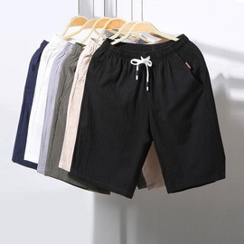 Men's Beach Swim Trunks Beach Style Black/5XL