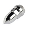 DCVAMOUS 20 PC 1/2"-20 Spike Lug Nuts Chrome Compatible with