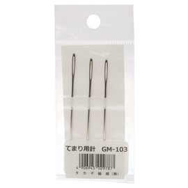 Takagi Fiber Panami Handicraft Material Temple Needle 3 Pieces per Bag GM103