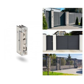 Orno Mini Size Electric Door Opener for Both Left and Right Door Symmetrical 9-16 V AC/DC