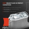 A-Premium Brake Master Cylinder with Reservoir and Cap Compatible with