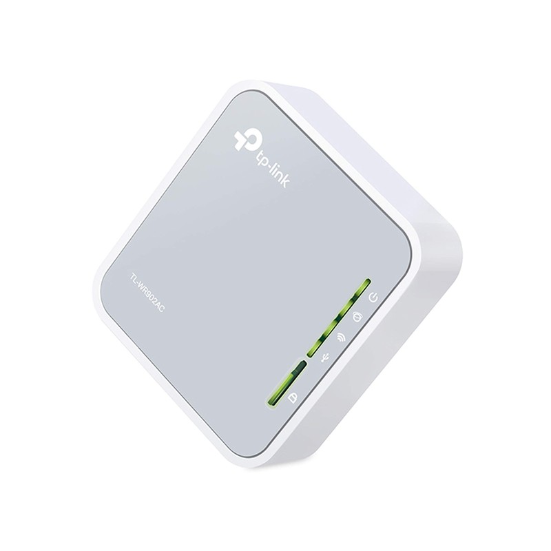 TP-Link AC750 Wireless Portable Nano Travel Router(TL-WR902AC) - Support Multiple