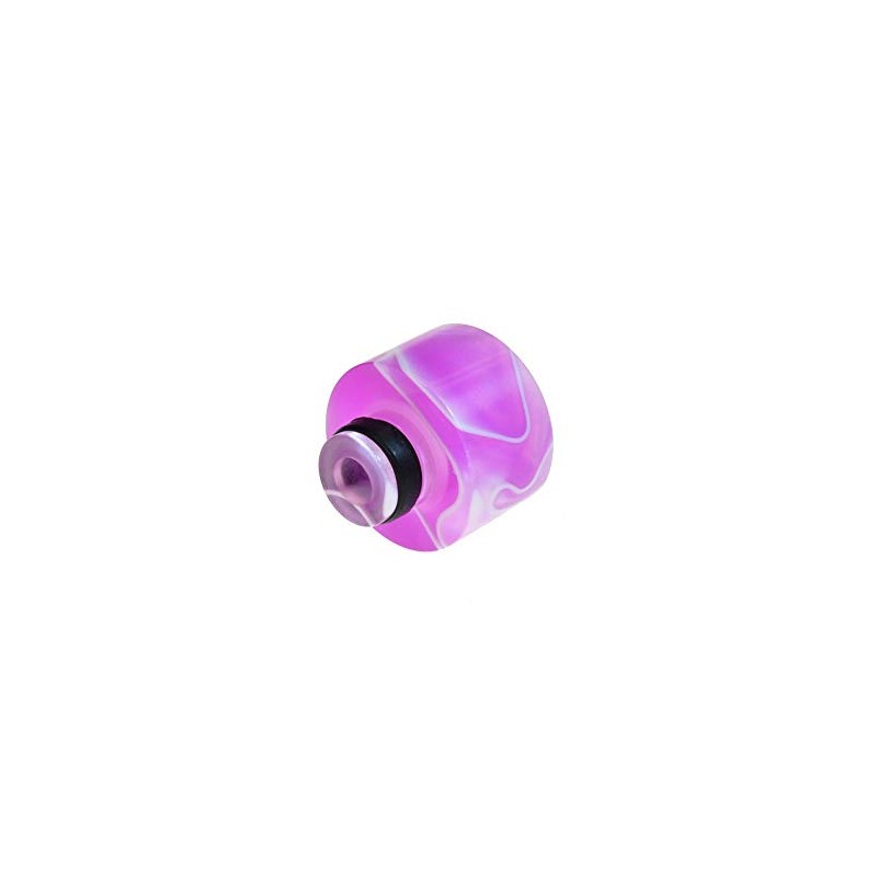Armerah Basin 510 Drip Tip eCig Mouthpiece Short/Wide Acrylic/Marble Single