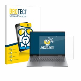 BROTECT Protective glass for HP Envy x360 14-fc0179ng protective film tempered glass [extremely scratch-resistant 9H, anti-fingerprint, ultra-transparent]