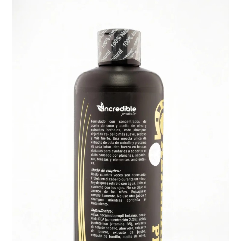 Shampoo Cola De Caballo Plus Extra Aceleracion Sin Sal 950ml