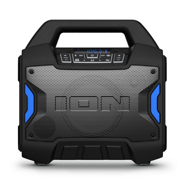ION Tailgater Boom - Outdoor Portable Bluetooth Speaker with Mic