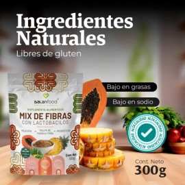 Fibra Lactobacilos | Detox Natural I Mix De Fibras