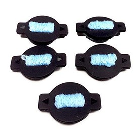 5 high-quality Hannets® pads compatible with iRobot Braava, cleaning pads, wicks, mopping robot replacement part, Braava 380, 380T, 390, 390T, Mint Plus 5200, 5200C accessories, replacement pads for