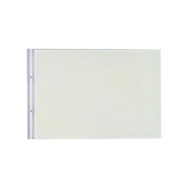 Lihit Lab N2016 Clear Pockets, A4E, 2 Holes, Pack of 10