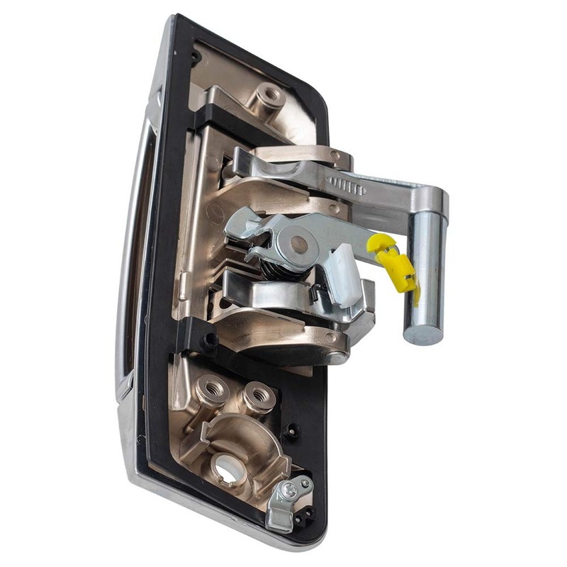 Brock Replacement for Pair Set Front Outside Silver Door Handles