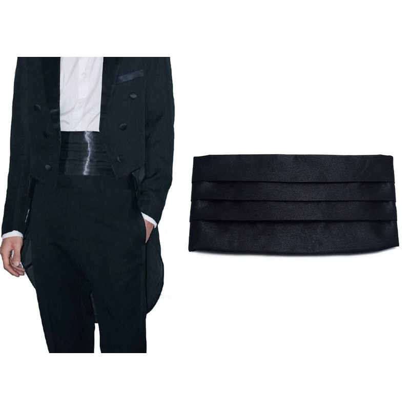 Men's Solid Multi-color Silk Cumberbund
