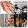 sourcing map Refrigeration Tubing 2mm OD x 1mm ID x