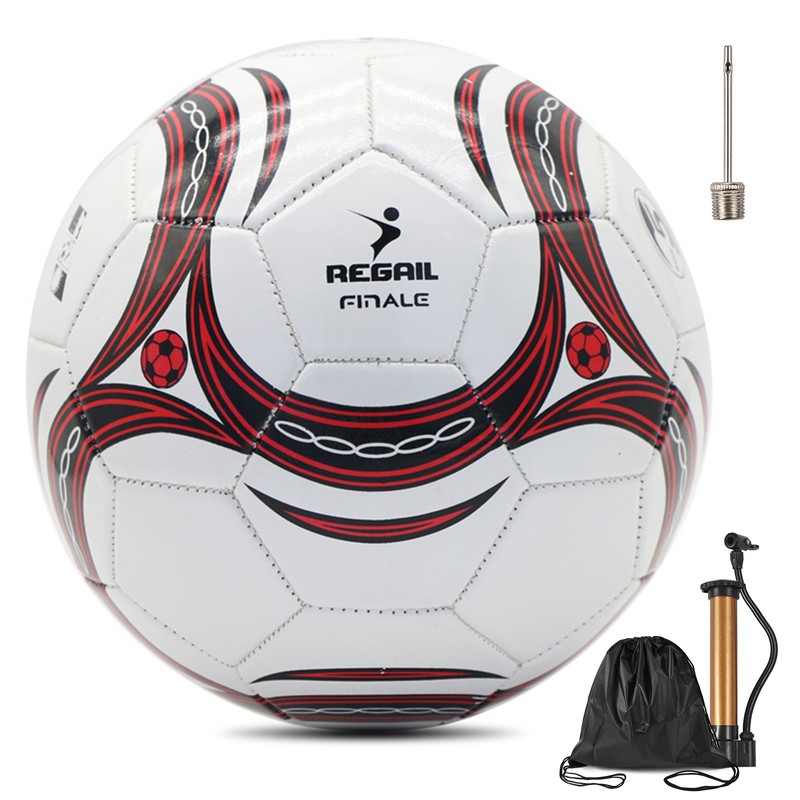 Size 5 Soccer Ball for Youth Machine Stitched Football with