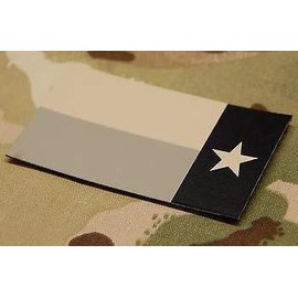 BritKitUSA Infrared Reverse Texas State Flag Patch