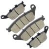 Caltric Front and Rear Brake Pads for Honda VT1300CT Interstate