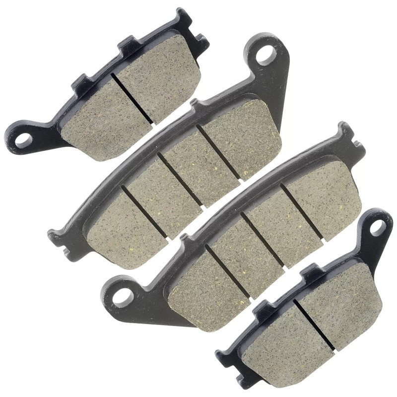 Caltric Front and Rear Brake Pads for Honda VT1300CT Interstate