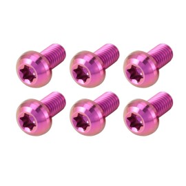 6 Pcs Motorcycle Front Brake Disc Rotor Screws,Brake Disc Screws Set Titanium Alloy for Sur-Ron Surron Sur Ron Light Bee S/X Electric Dirt Bike