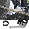 LeBycle 6/7/8 Speed Bike Front Derailleur Rustproof Bicycle Front Derailleur