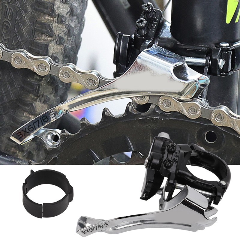 LeBycle 6/7/8 Speed Bike Front Derailleur Rustproof Bicycle Front Derailleur