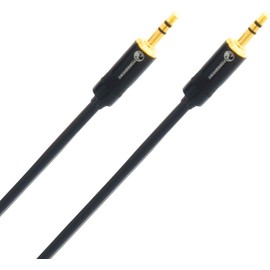 Audio Fan Audio Cable PCOCC 3.5mm Stereo Mini 3 Pole Male to Male Gold Plated Approx 100cm