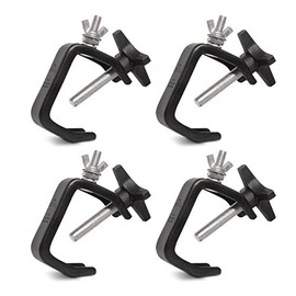 4 CHAUVET CLP-03 Standard C Clamps DJ 1-2" Truss Light Mounting |44 lbs Capacity