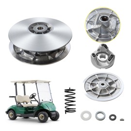 Orle Oko Golf Cart Secondary Driven Power Clutch Kit with Spring for Yamaha Golf Cart G2 G8 G9 G11 G14 G16 G20 G21 G22 G28 1985-2007, Metal Surface Drive Clutch