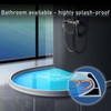 78" Shower Threshold Water Dam Barrier|3cm High Flexible Door Seal