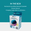 Boompods Portable Mini Bluetooth Speaker with Lights - Sustainable Soundflare,