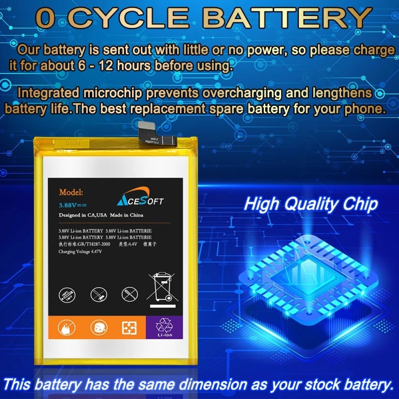 For Motorola Upgraded Displaceable AA Grade Battery Toolset for Motorola