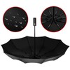 Yaneno Windproof Travel Umbrella Compact Light Automatic Open Close Button