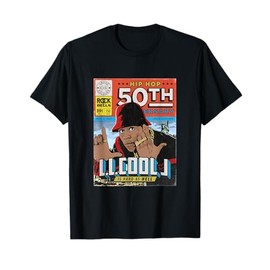 LL Cool J | 1990's R&B Music Artists | Hip Hop 50Th Edition T-Shirt
