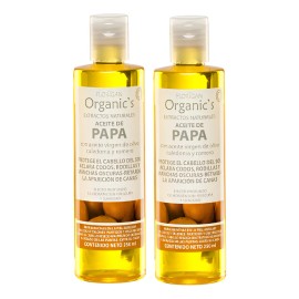 Aceite Fortalecedor De Papa Cabello Y Cuerpo Florigan® 2pzas Natural