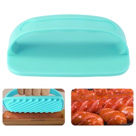 G Hot Dog Slicer Hot Dog Knife BBQ Gadget for Sausage BBQ Backcountry Camping