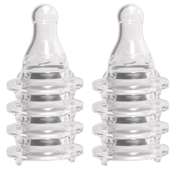 Avima Baby Anti Colic Nipples for Standard Neck Bottles, Silicone