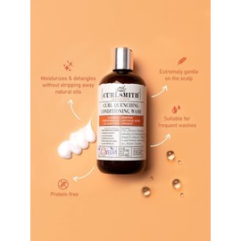 CURLSMITH - Curl Quenching Conditioning Wash - Vegan Cowash 2 in 1 Conditioner and Shampoo for Wavy, Curly and Coily Hair (3oz)