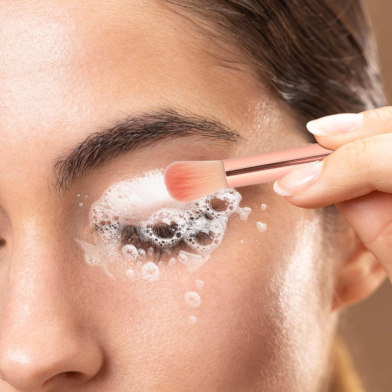 10PCS Eyelash Extension Cleansing Brush Lash Bath Brushes for Cleansing,