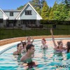 VINGLI 4Ft x 12Ft Black Pool Fence Swimming Pool Fence
